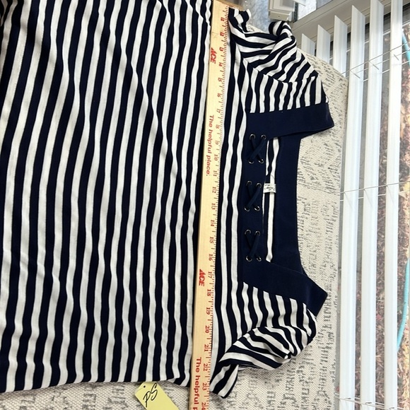 Perception NWT Nautical Navy/White Stripe T-Shirt Sz 2x - Picture 7 of 10